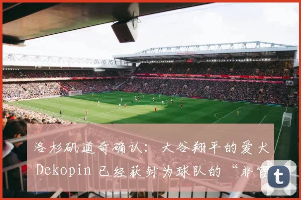 洛杉矶道奇确认：大谷翔平的爱犬 Dekopin 已经获封为球队的“非官方吉祥物”
