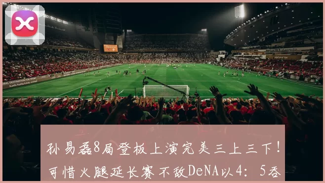 孙易磊8局登板上演完美三上三下！可惜火腿延长赛不敌DeNA以4：5吞败｜日职