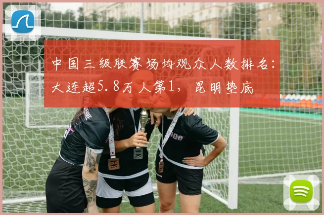 中国三级联赛场均观众人数排名：大连超5.8万人第1，昆明垫底